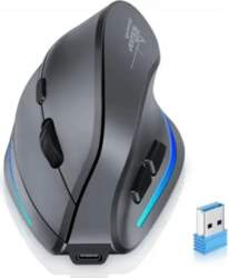 ERGONOMIC VERTICAL WIRELESS MOUSE ECHTPower Vertical