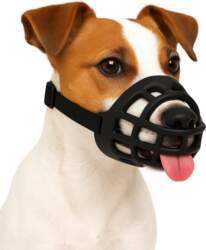 FLAMINGO Benzo Dog muzzle Silicone Adjustable