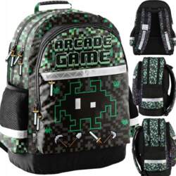 GAMER BACKPACK BOYS SCHOOL PIXELS FOR