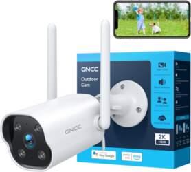 GNCC Security Camera Outdoor Audio Motion