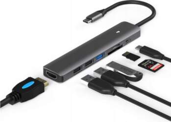 HUB 7IN1 Adapter USB-C / HDMI
