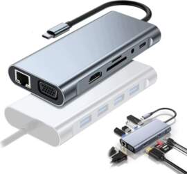 Hub Adapter Usb-C Adapter Usb Splitter