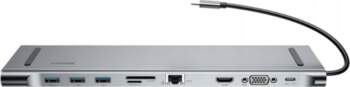 HUB USB-C 10in1 Adapter HDMI Pad