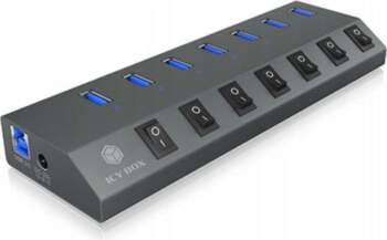 IcyBox USB ICY BOX HUB USB-C/USB-A