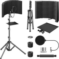INSULATING COVER FOR MICROPHONE WITH POP