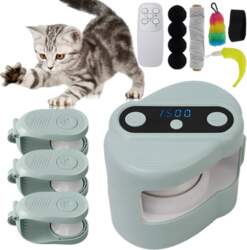 INTERACTIVE CAT TOY ELECTRONIC FISHING ROD