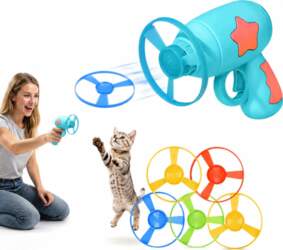 Interactive Toy for Cat DISC LAUNCHER