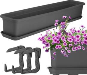 Kadax BALCONY BOX POT PLANTER 80