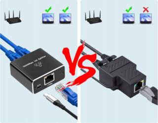 Marsee ADAPTER SPLITTER MINI SWITCH LAN