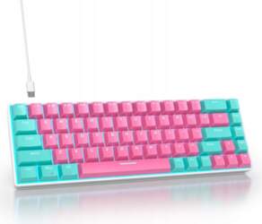 MECHANICAL KEYBOARD 65% 68 USB-C LED