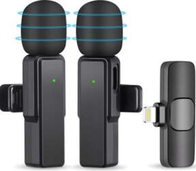 Mini Noise Cancelling Wireless Microphone For