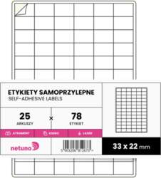 Netuno Self-adhesive labels A4 25 sheets