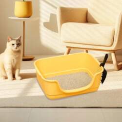 Open Top Pet Litter Box Large