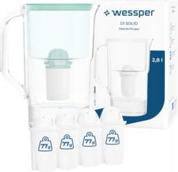 Plastic filter jug Wessper D1 SOLID