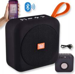 PORTABLE BLUETOOTH SPEAKER WIRELESS BLACK USB