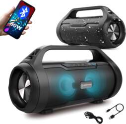 PORTABLE BLUETOOTH SPEAKER WIRELESS USB SD