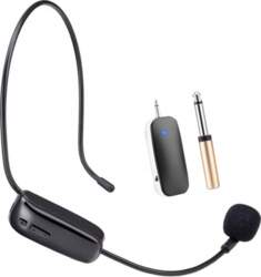 Professional Headset Microphone, UHF Wireless