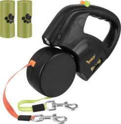 Purlov Dog Lanyard Double Automatic 3m