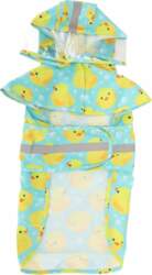 Rain jacket for pets Duckling Pattern