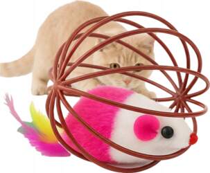 Real Animals Cat Toy Interactive Ball