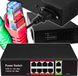 Renew Force POE 10 PORT SWITCH