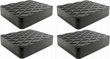 SET OF 4PCS RUBBER BRICK CUBE