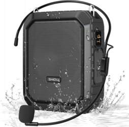 Shidu Voice Amplifier, Waterproof, USB, Bluetooth