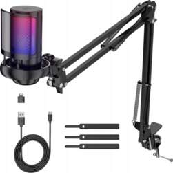 STUDIO MICROPHONE USB JACK CONDENSER GAMING