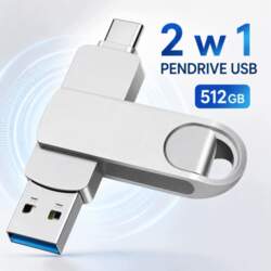 USB-C USB 512GB 2in1 Flash Drive