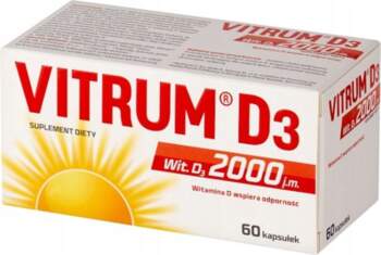 Vitrum D3 2000 IU 60 capsules