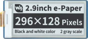 WaveShare Pico-ePaper-2.9 - module with