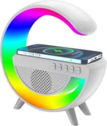 Wireless LED Speaker with Wireless Charging
