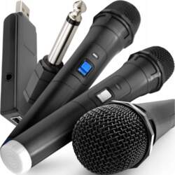 WIRELESS MICROPHONE DYNAMIC VOCAL STAGE KARAOKE