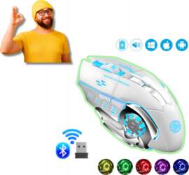 WIRELESS MOUSE FOR GAMING LAPTOP COMPUTER