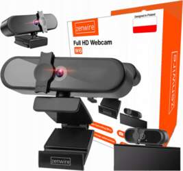 Zenwire Webcam with Microphone for Computer