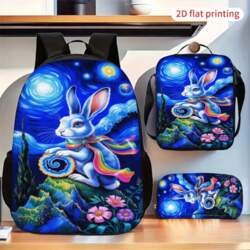 3pc Backpack Set - Starry Sky