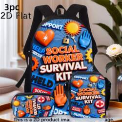 3pcs Social Worker Survival Kit Pattern