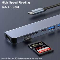Adapter Multiport USB C Hub, 10