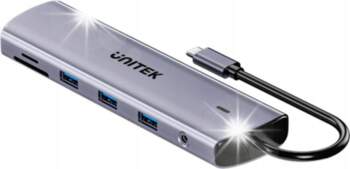Adapter Unitek Hub USB-C 11in1 with