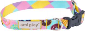 AmiPlay Adjustable Collar BeHappy L Donut