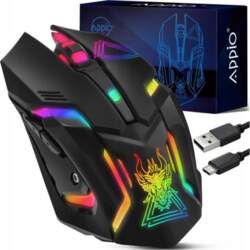 APPIO Gaming Mouse Backlit Wireless Computer