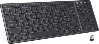 ASHU WIRELESS USB BLUETOOTH KEYBOARD 2