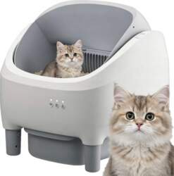 AUTOMATIC SMART CAT LITTER BOX FOR