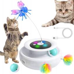 Bedee INTERACTIVE CAT TOY CAT ROD