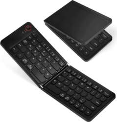 BLUETOOTH KEYBOARD FOLDABLE WIRELESS PORTABLE RECHARGEABLE