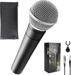 Cardioid dynamic microphone, handheld vocal microphone