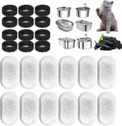 CAT FOUNTAIN FILTER DURABLE SET OF
