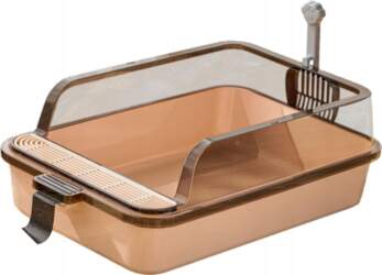 Cat Litter Box Open Top High