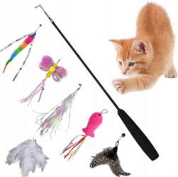 CAT TELESCOPIC ROD 7 INTERCHANGEABLE FEATHER