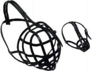 CHABA Leather muzzle 2 - for